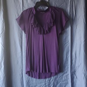 Express Blouse with neck ruffle